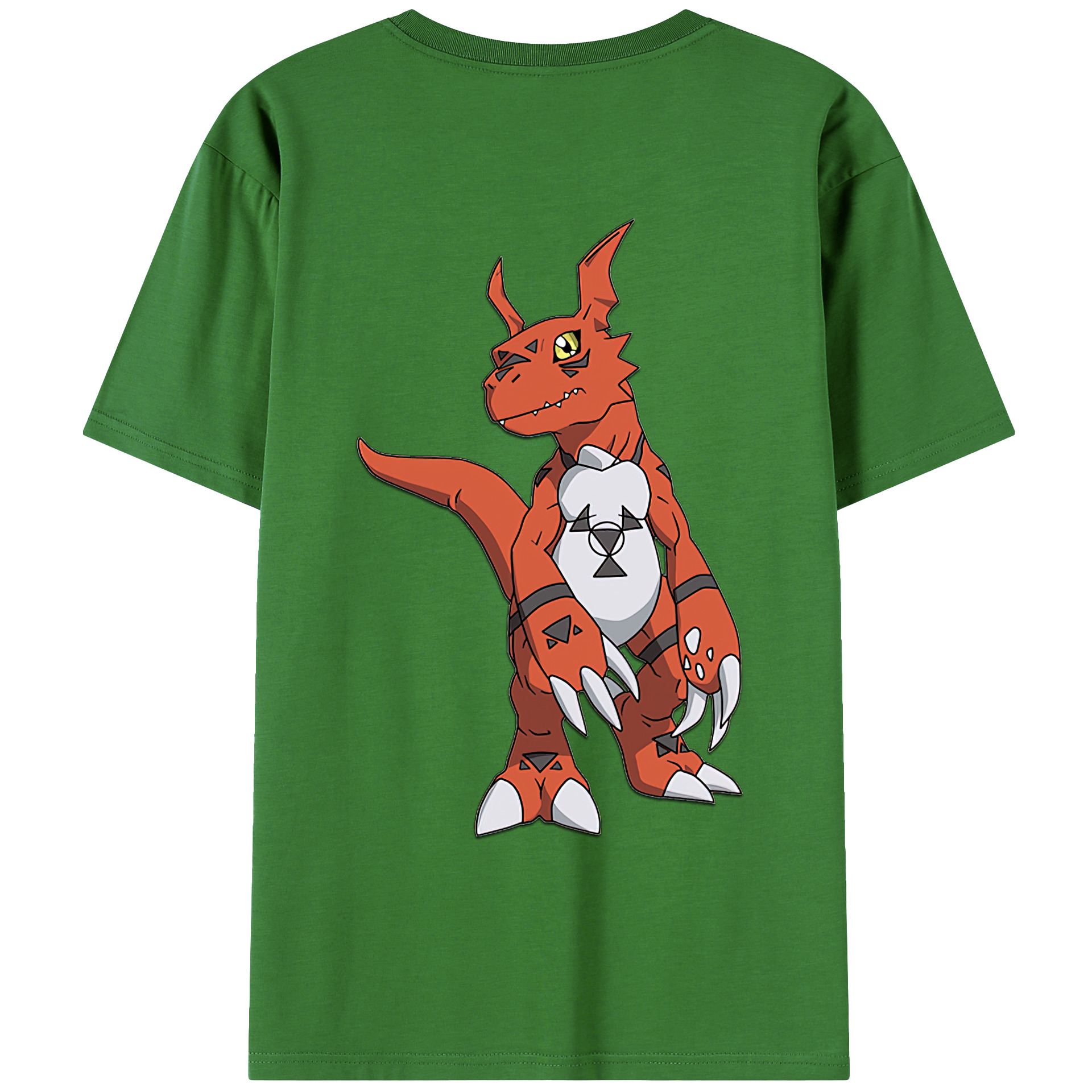 （画像用） Digimon デジタルモンスター/デジモン レディース半袖Tシャツ(バックプリント)